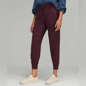 Lululemon Athletica Burgundy Track Pants